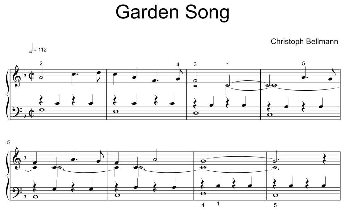 Garden Song